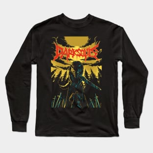 Unofficial Dark Souls Metal Band Tee Long Sleeve T-Shirt